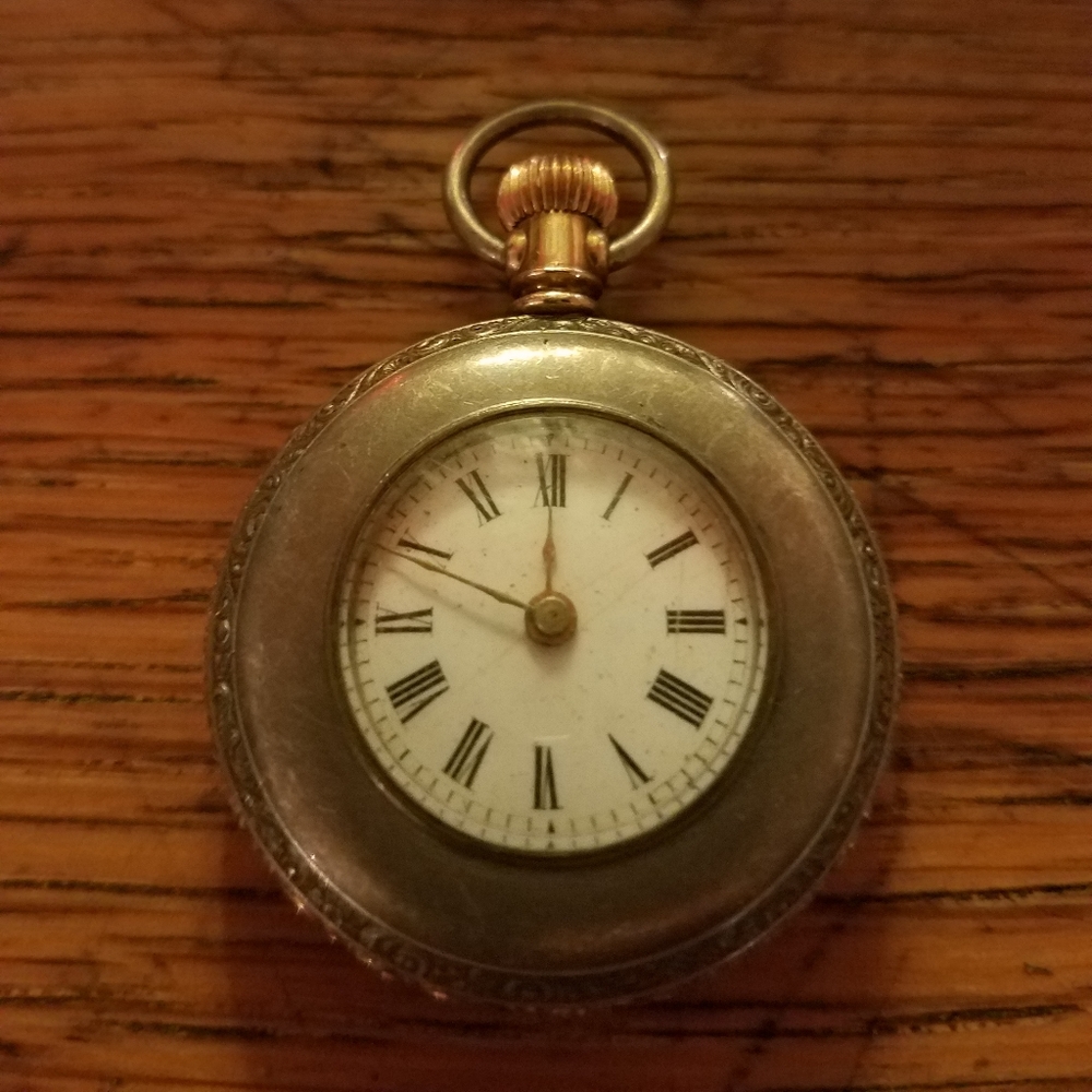 Vintage Coin CWC pocket watch